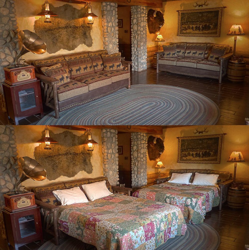 The Log House Lodge Three Rivers Eksteriør billede