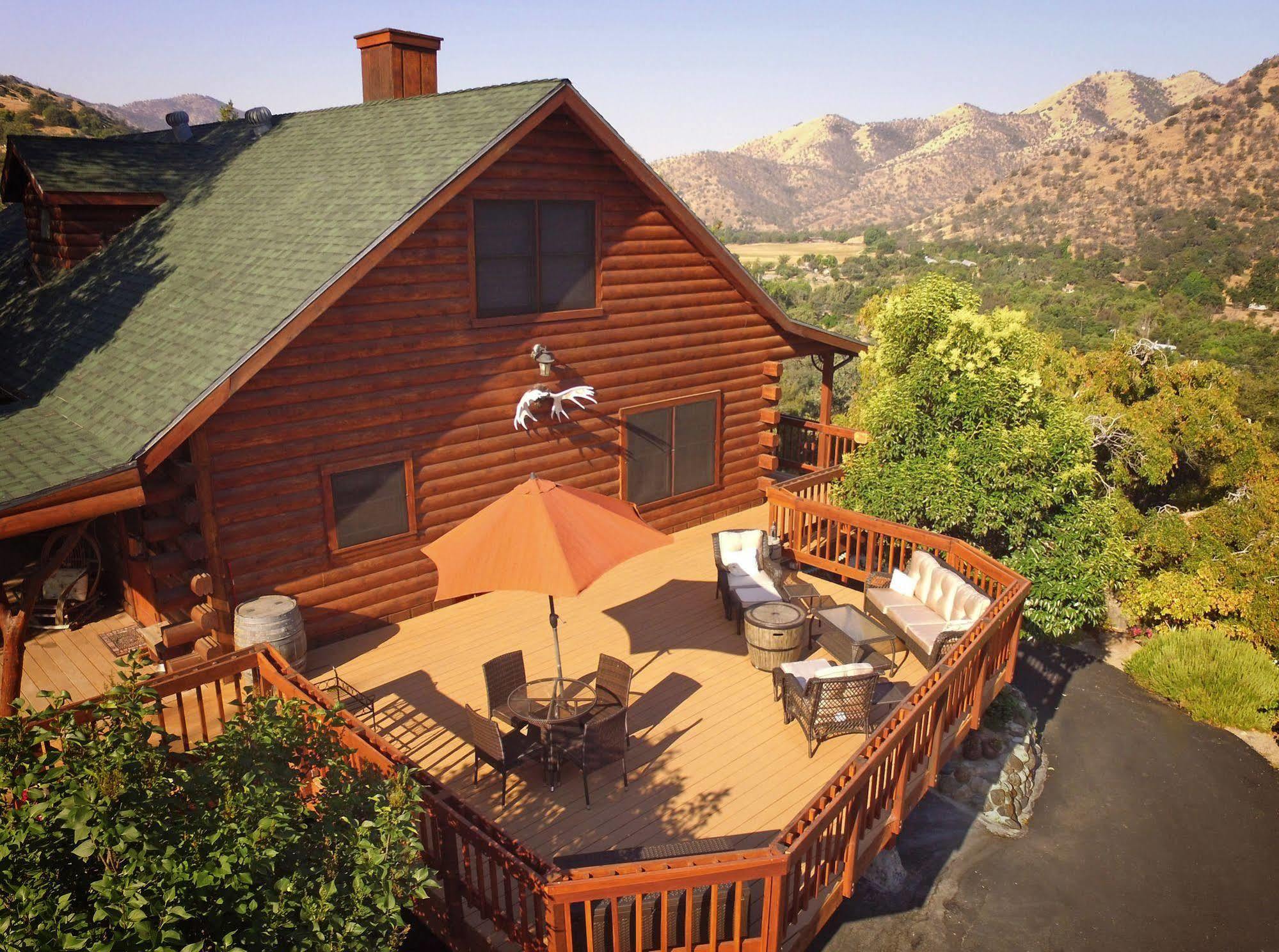 The Log House Lodge Three Rivers Eksteriør billede